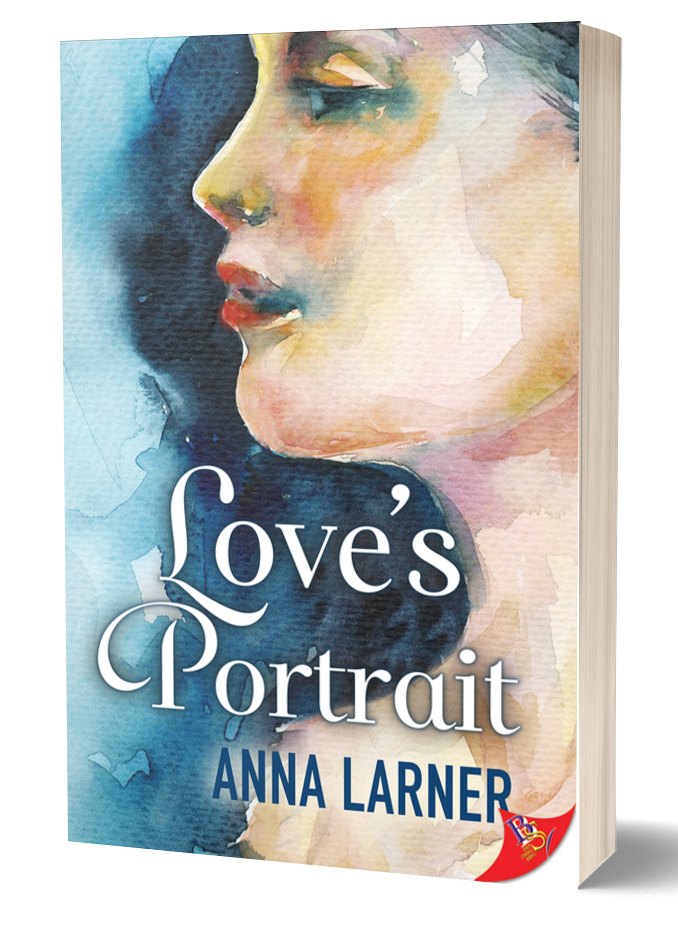 Slow Burn Lesbian Romance | Love's Portrait by Anna Larner will sweep you off your feet.
